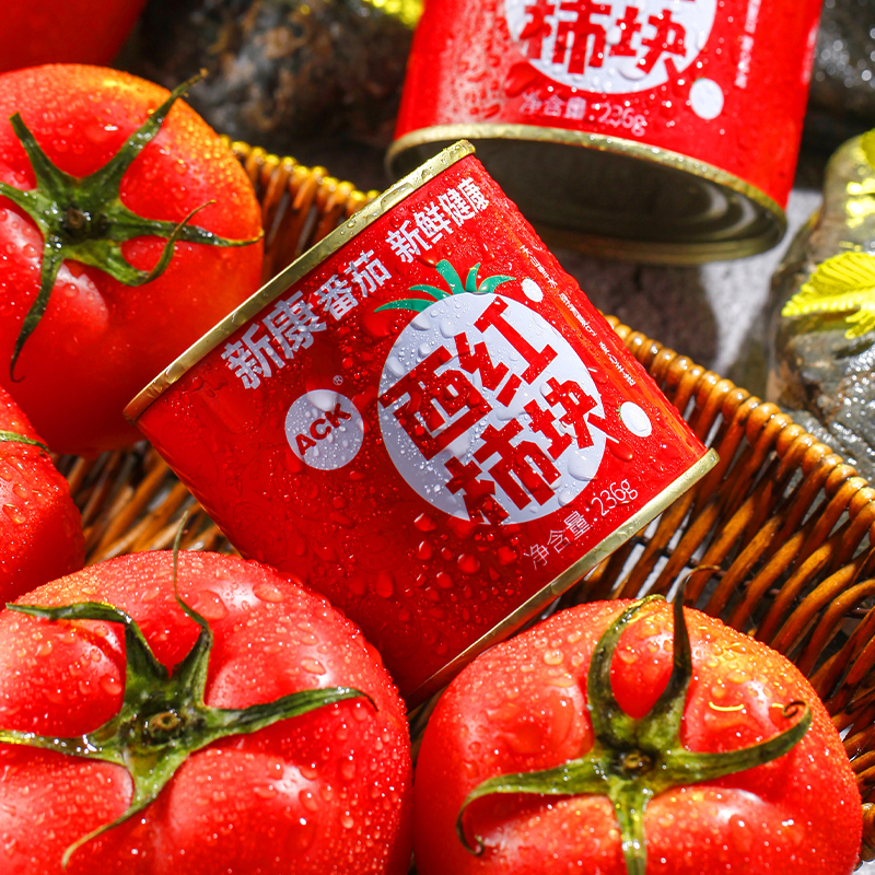 马口铁罐装番茄罐头